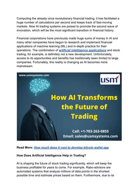 The Future of Trading